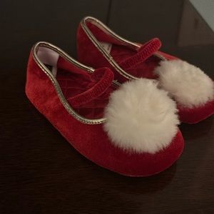 Janie and jack toddler Christmas shoes